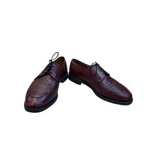 Allen Edmonds Kennett Mens Brown Leather Oxford Shoes Size 9 EEE SKU8126